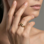 Sea Cut Ring in Yellow Gold - Image 2